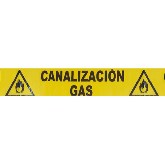 BOBINA 250 mt CINTA PERIMETRAL - CANALIZACION GAS 150 mm